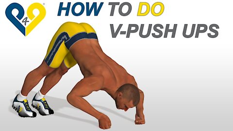 V Push Ups (with clenched fists) - Fitness exercises lets do it !