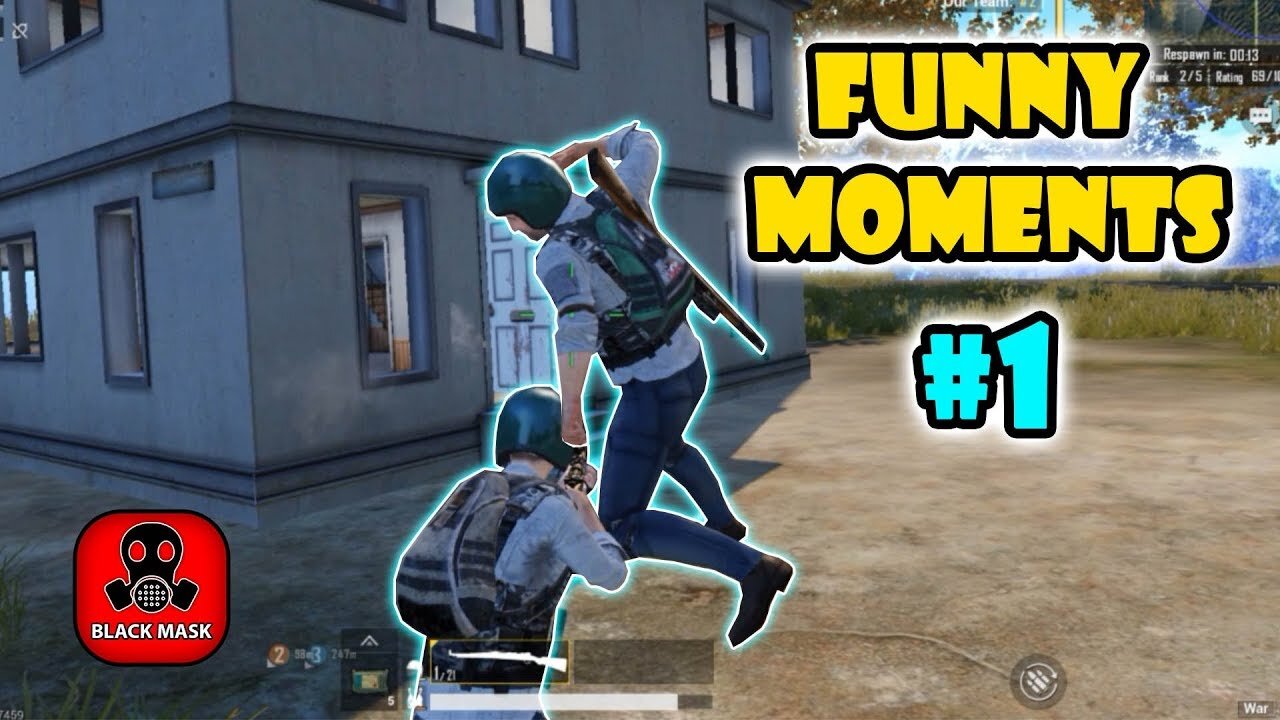 PUBG Mobile Funny Moments EP 1 - Black Mask