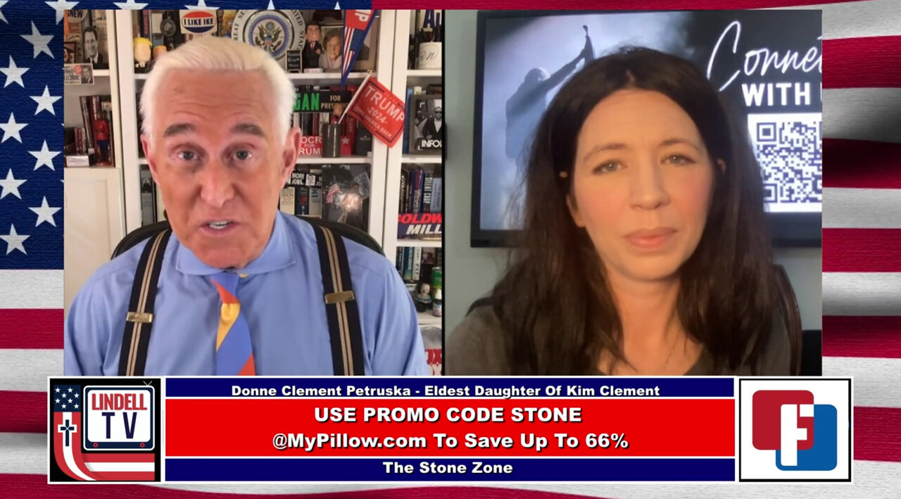 The Stone Zone With Roger Stone: Featuring - Donne Clement Petruska & A Speech by Roger