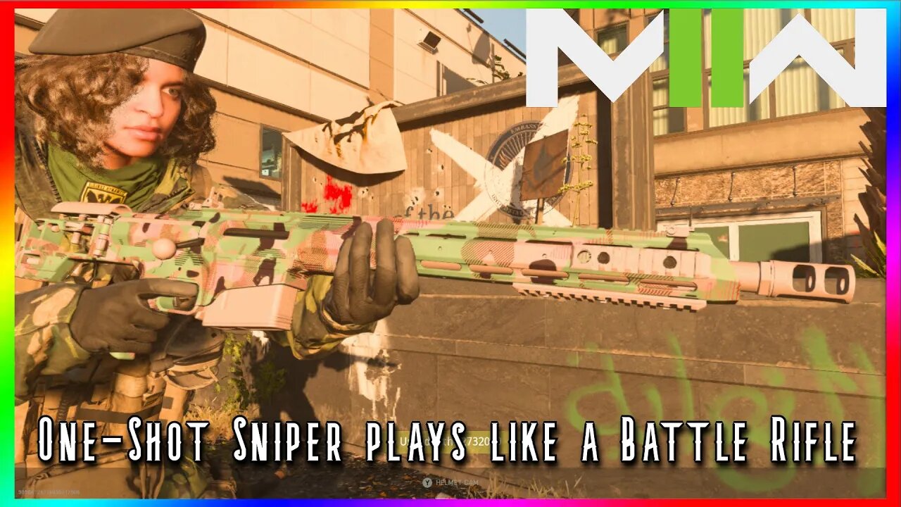 This rifle is the BEAM STICK BABY | Call of Duty Modern Warfare II - Third Person Domination