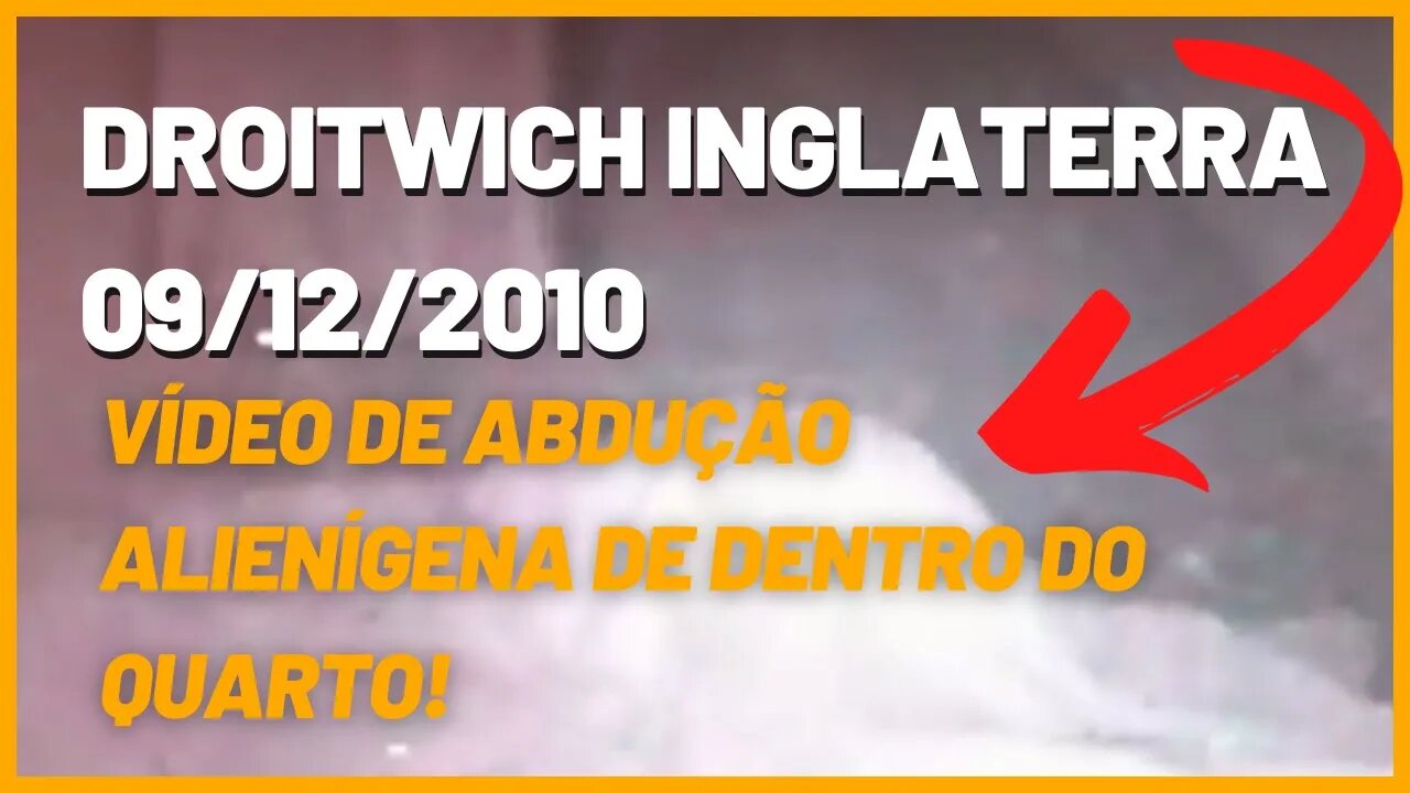Câmeras infravermelhas mostrando uma abdução alienígena real!