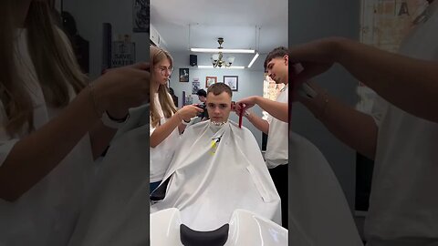 Relaxing Hair Cut #relaxinghaircut #youtubeshorts