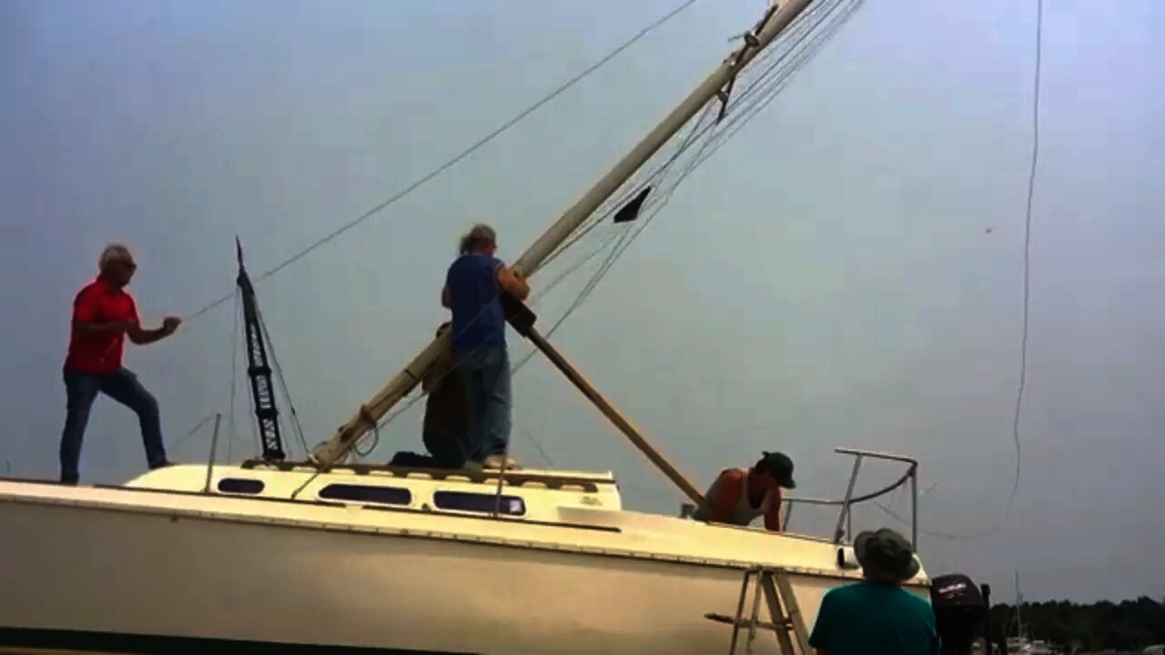 RAISING the MAST on O'Day 25 || S02-E05 || #51