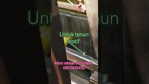 Untuk tenun ikat motif #homemade #diy #atbm #powerloom