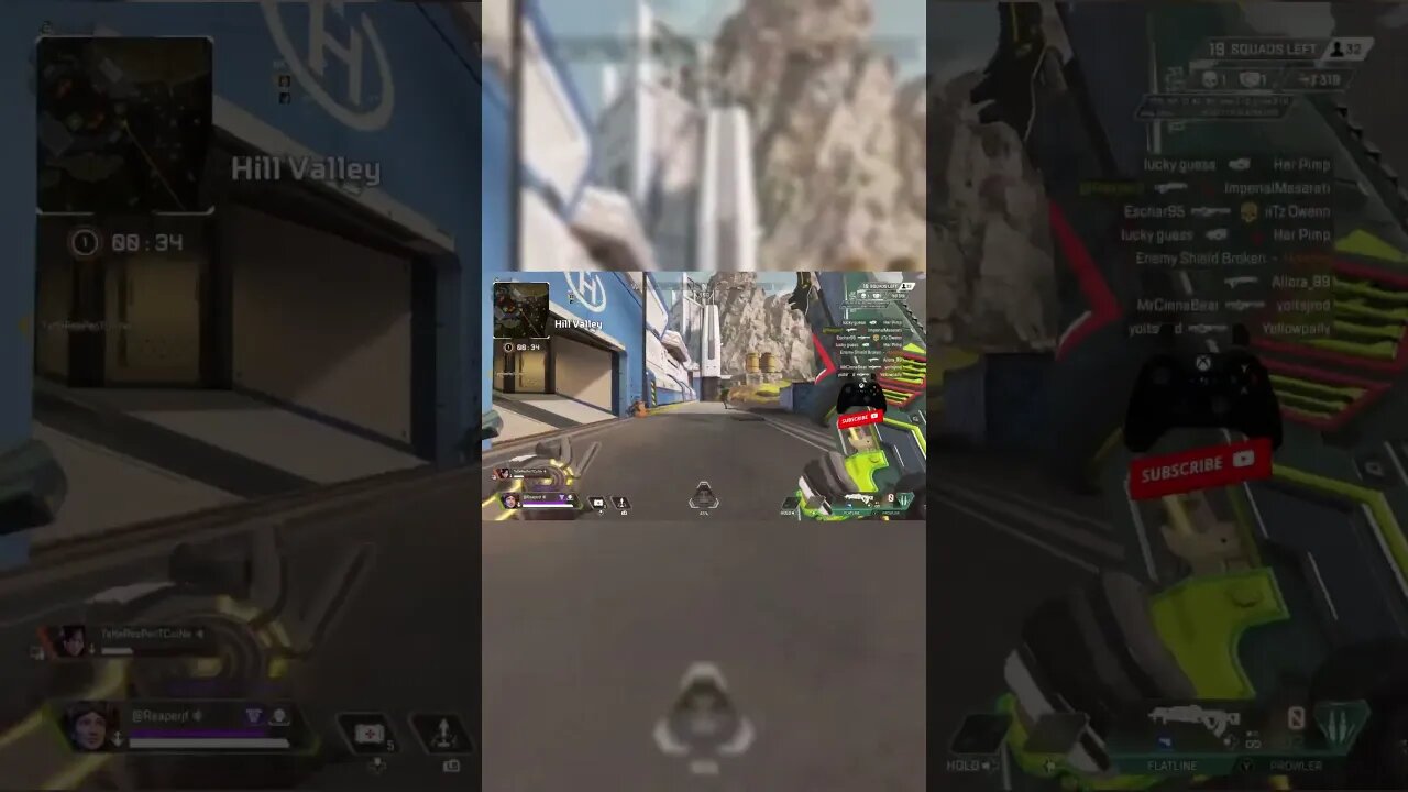 ankle shake or aiming behind #shorts #apexlegends