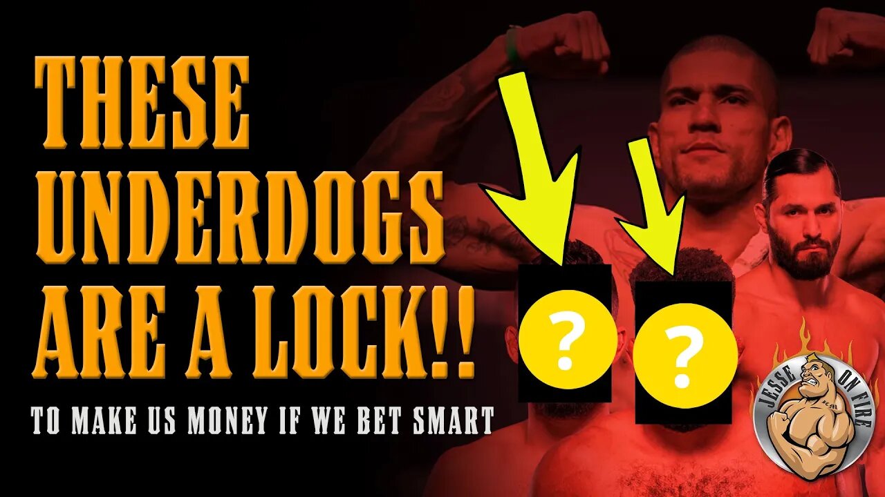 THE FIVE UFC 287 UNDERDOGS TO BET!! My LOCK BETS Plus a 200-1 PARLAY that could hit...