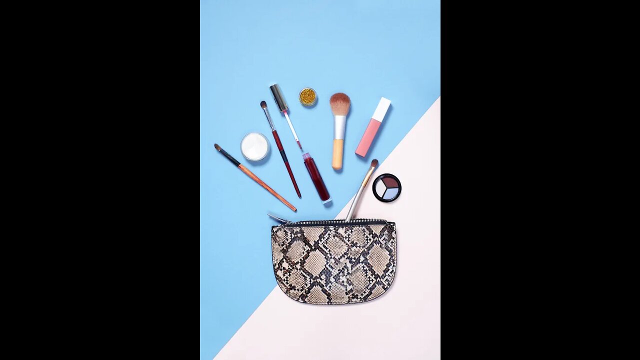 Make a make-up bag , In five minutes
