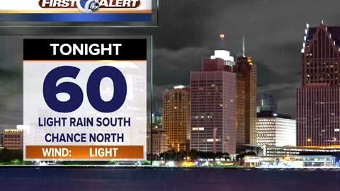 Rain chance tonight