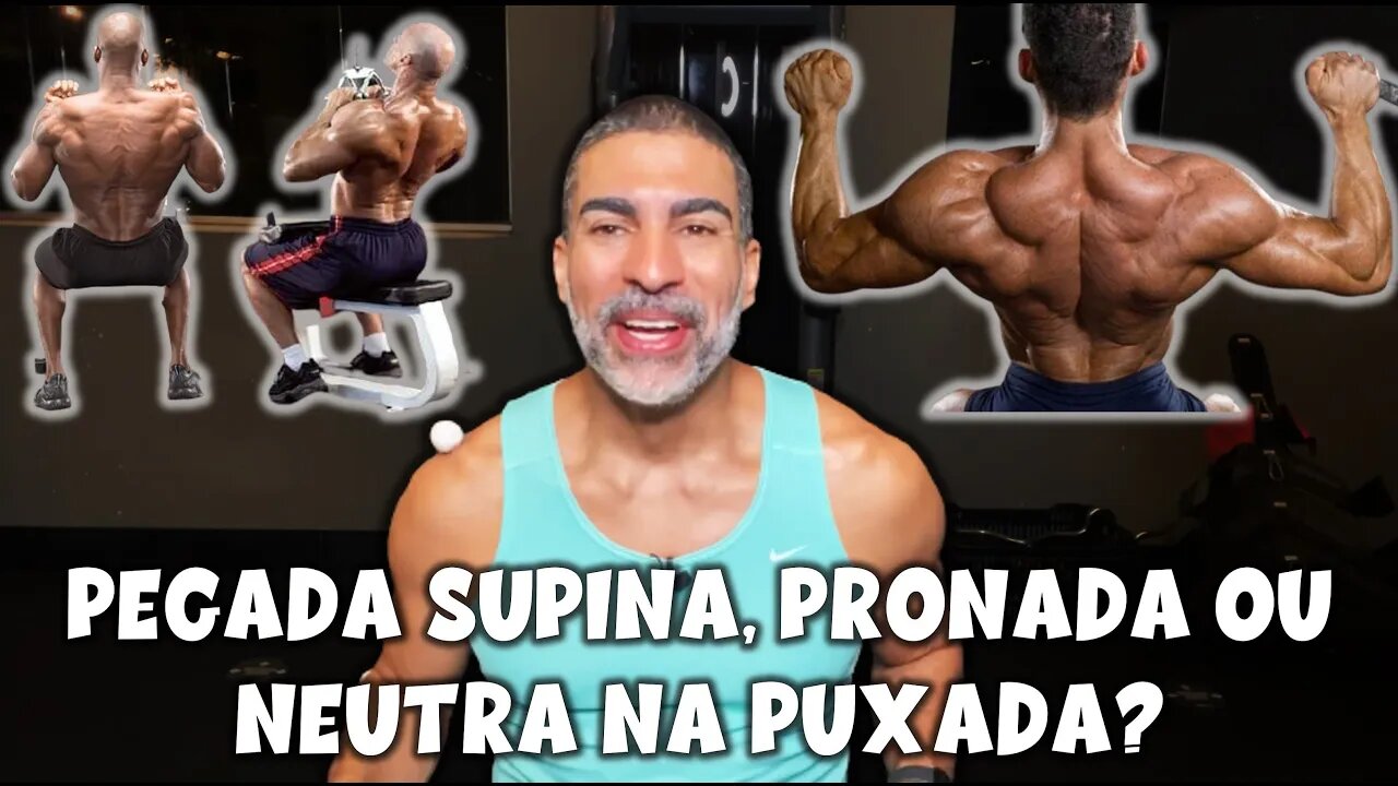 Pegada supina, pronada ou neutra: qual trabalha mais os músculos?