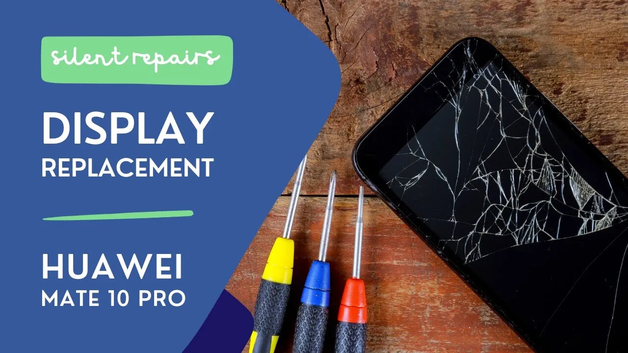Huawei Mate 10 Pro | Display replacement | Repair video