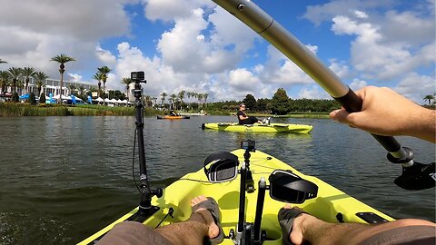 HOBIE GAME ENDER KAYAK PASSPORT 12 R WATER TEST AT ICAST 2022