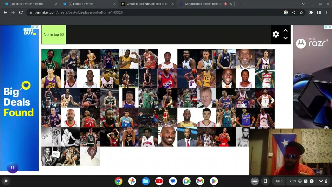 MY TOP 5 ALL TIME DEFENDERS !!! MY LIST