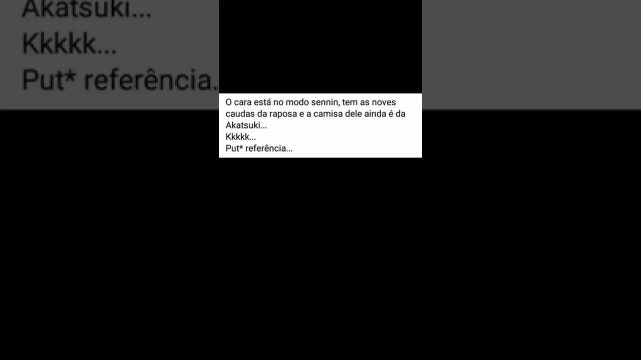 com certeza é uma referência a naruto ta nitido ksksksksk