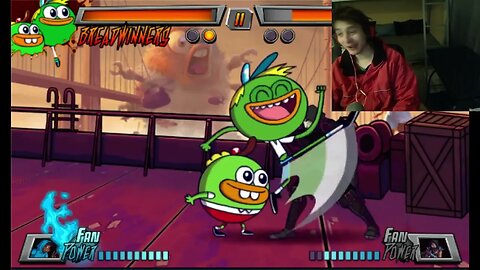 Amon VS Breadwinners In A Nickelodeon Super Brawl 3 Battle With Live Commentary