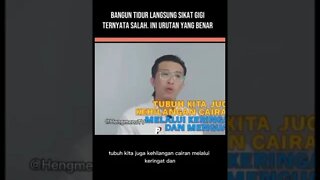 Bangun Tidur Jangan Sikat Gigi | Dr. Tirta #shorts #fyp