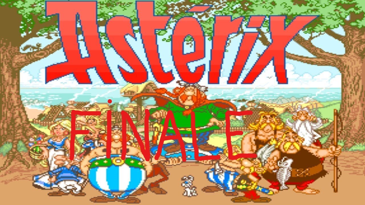 ASTERIX ARCADE GAMEPLAY-FINALE