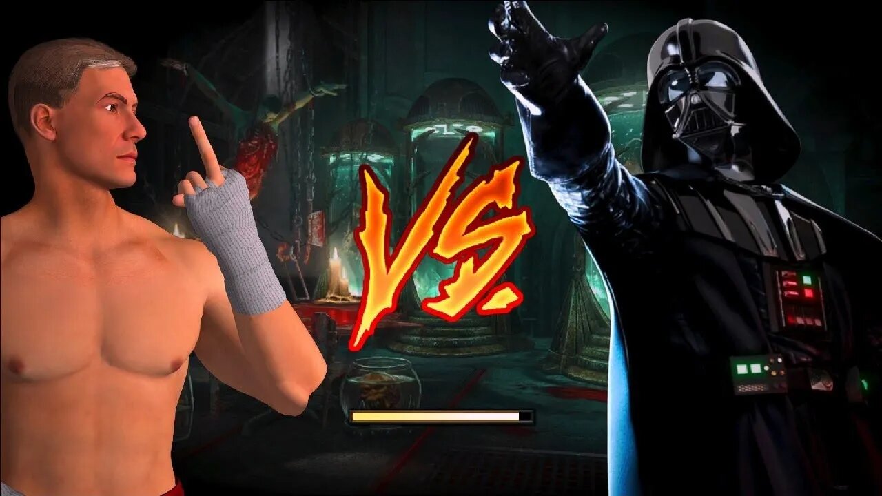 Van Damme MK1 Vs Darth Vader - Mortal Kombat 9 Mod