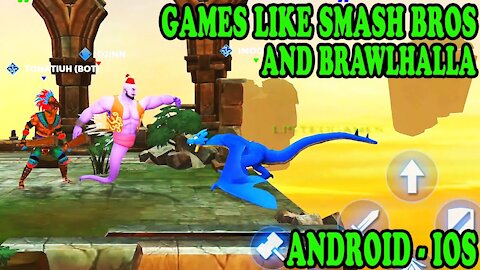 8 Games Like Super Smash Bros & Brawlhalla on Mobile | Android iOS