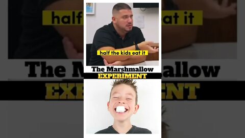 Marshmallows teach kids about success? #successclips #shorts