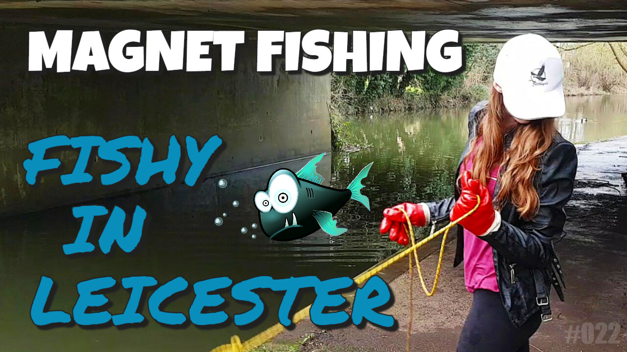 Magnet Fishing Fishy in Leicester. TONS OF FINDS in Leicester.