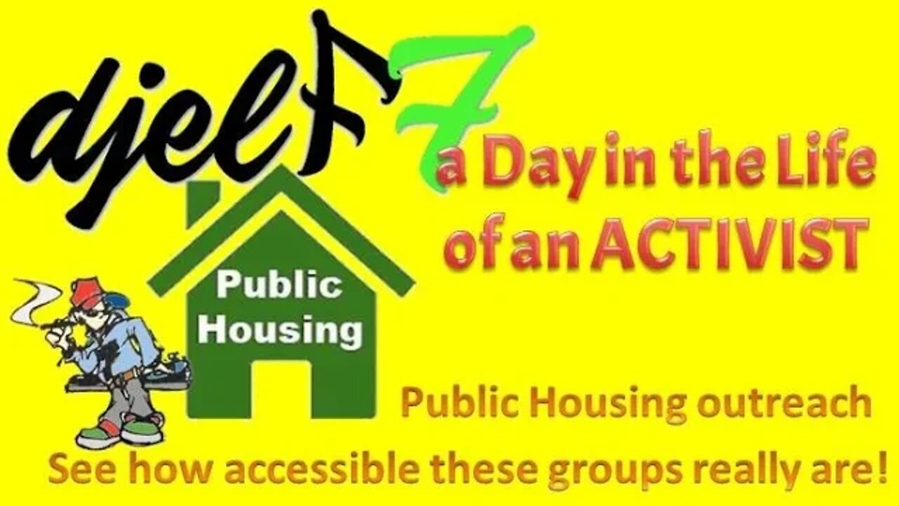 a DAY in the LIFE livestream! Public Housing outreach work and commentary.