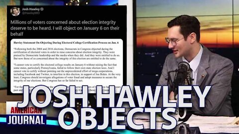 Josh Hawley Objects To Electoral College Certification