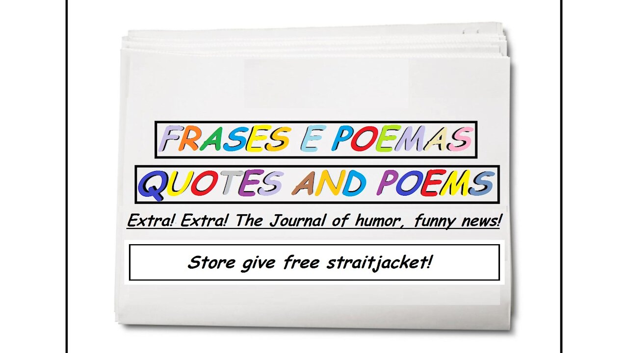 Funny news: Store give free straitjacket! [Quotes and Poems]