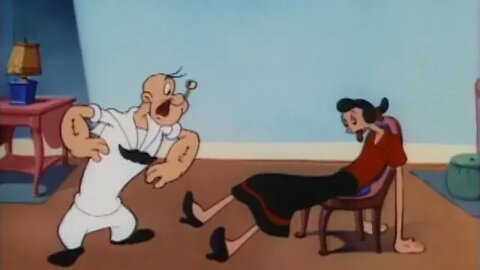 Popeye - Fright To The Finish 1954 (High Quality)