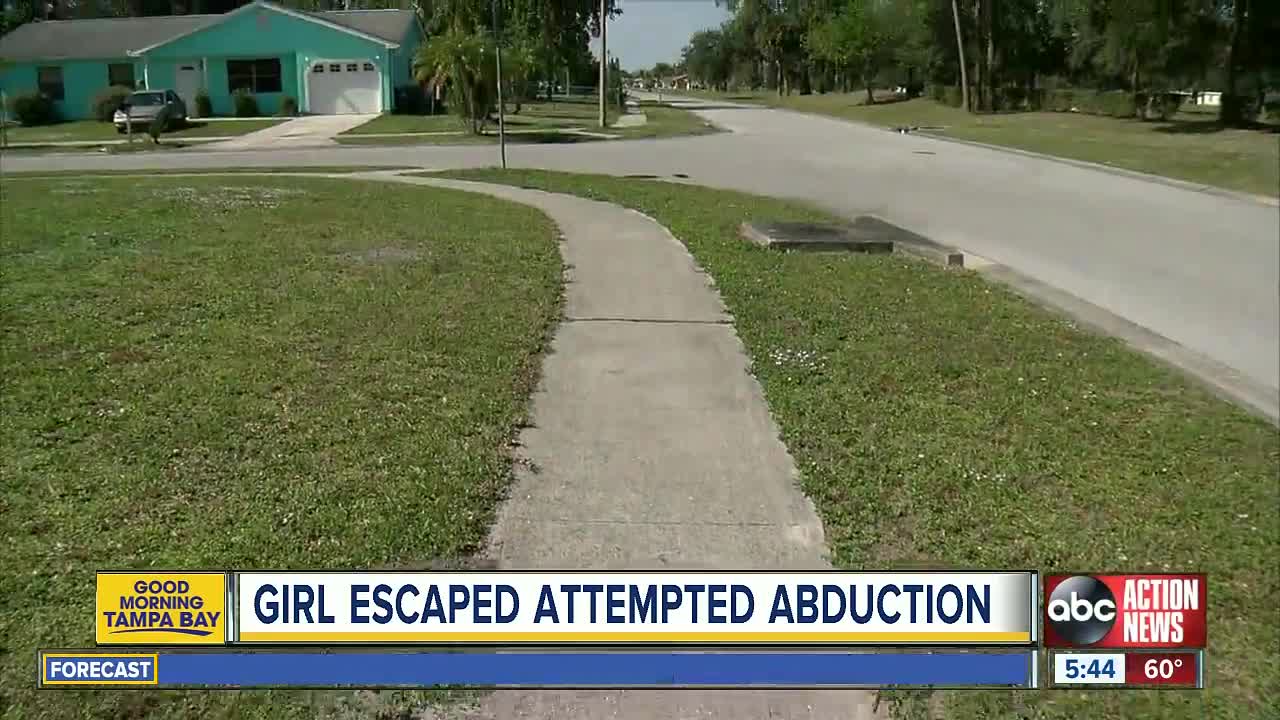 Girl escaped attempted abduction in North Port