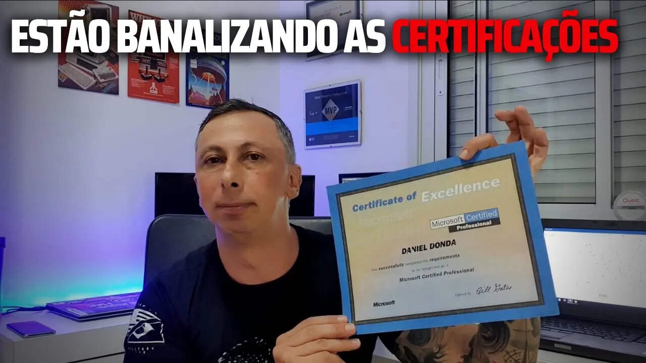 Seja cauteloso na hora de utilizar suas certificações.