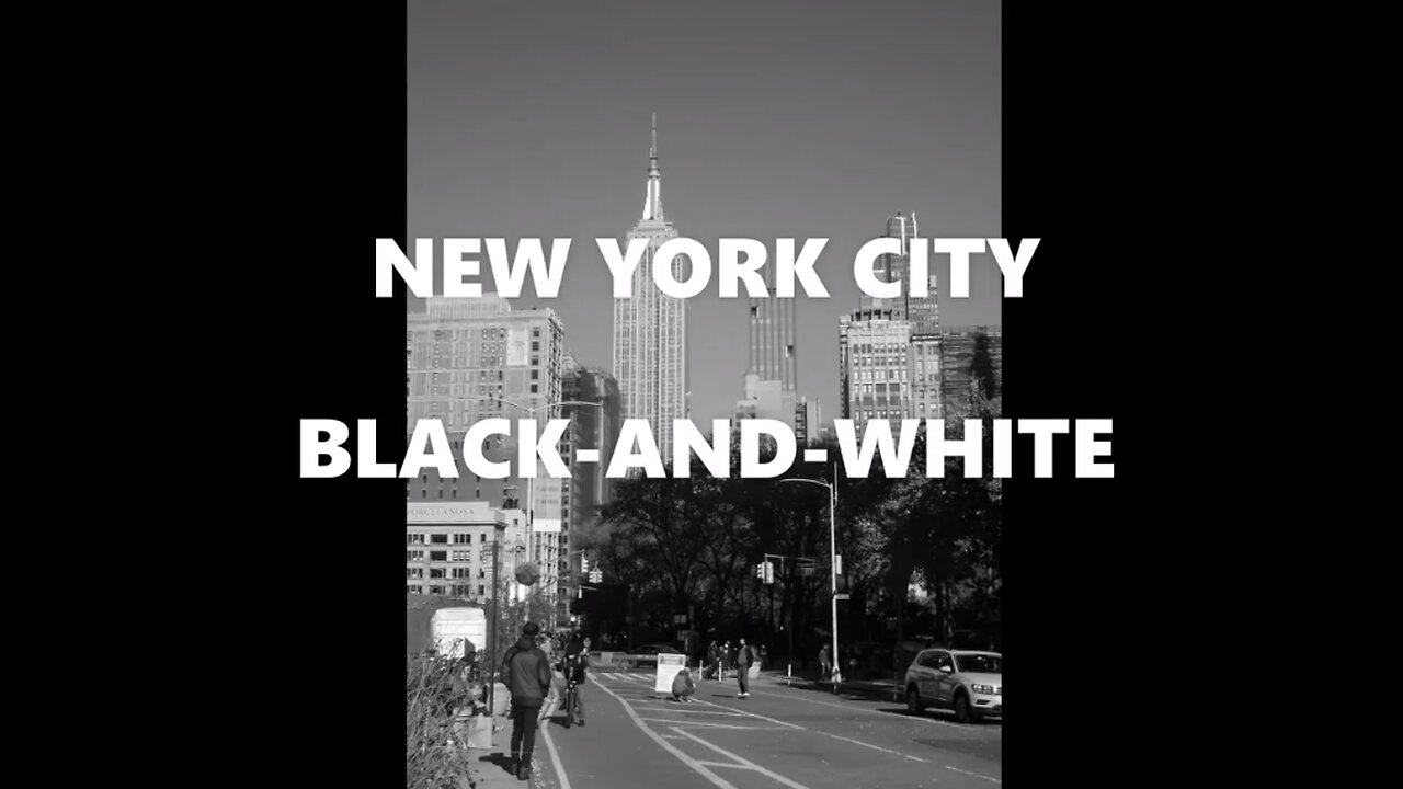 NEW YORK CITY BLACK-AND-WHITE