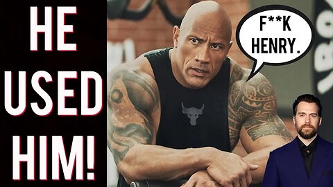 BETRAYED! Insider drops DIRT on Dwayne "The Rock" Johnson! Claims he used Henry Cavill like a pawn!