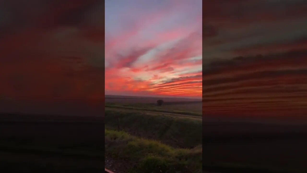 Countryside Sunset tiktok ashlyn england