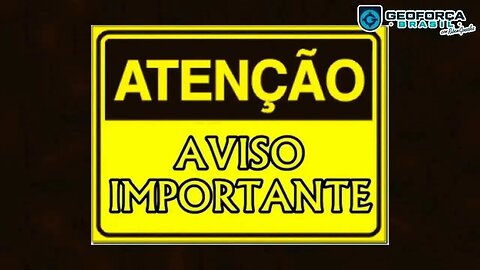 RECADO IMPORTANTE | 🔴Live Geoforça