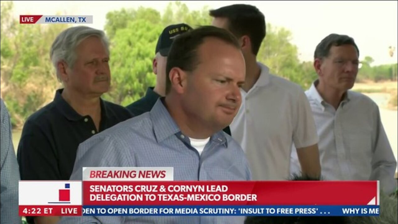 Sen. Ted Cruz and Other Republicans give Remarks at the Southern Boarder