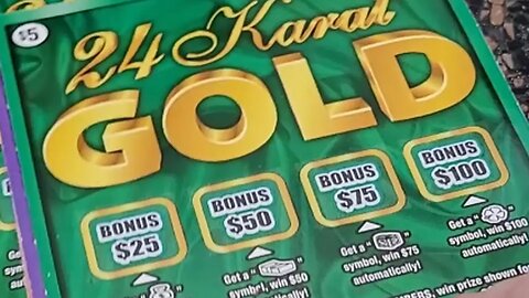 $5 Scratch Off Lottery Tickets from Kentucky Lottery!