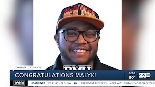 Congrats to our very own Malyk Johnson