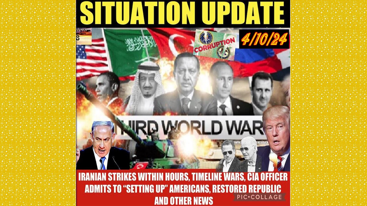 SG Anon. Juan O Savin ~ Situation Update 4/10/24 ~ Restored Republic > Judy Byington- Q+ White Hats