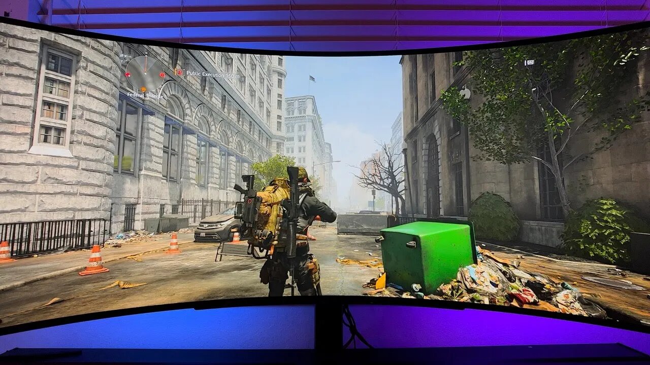 Who knew The Division 2 could look THIS amazing on an OLED UltraWide Monitor...PC Gameplay