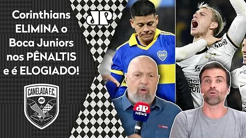 "O Corinthians foi HEROICO e ACABOU COM ESSA PALHAÇADA de..." Timão é ELOGIADO após ELIMINAR o Boca!