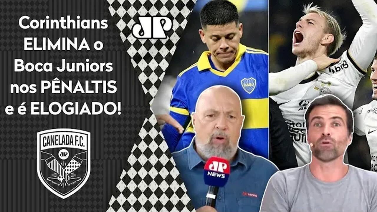 "O Corinthians foi HEROICO e ACABOU COM ESSA PALHAÇADA de..." Timão é ELOGIADO após ELIMINAR o Boca!