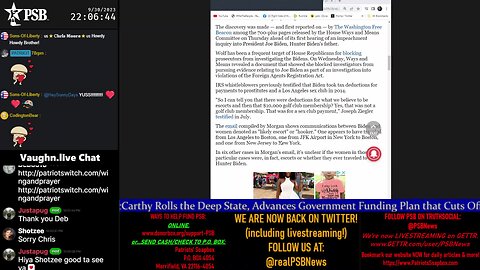 2023-09-30 22:00 EDT - Your Voice, Your Call: with Chris Moore