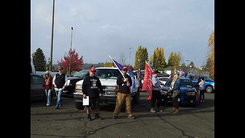 Longview WA Goin Hard For Trump! 2 More Days, We Love You Trump!