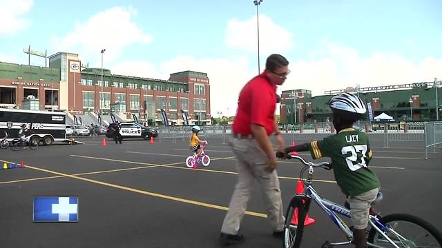 'Bike Rodeo' promotes bicycle safety at Lambeau Field