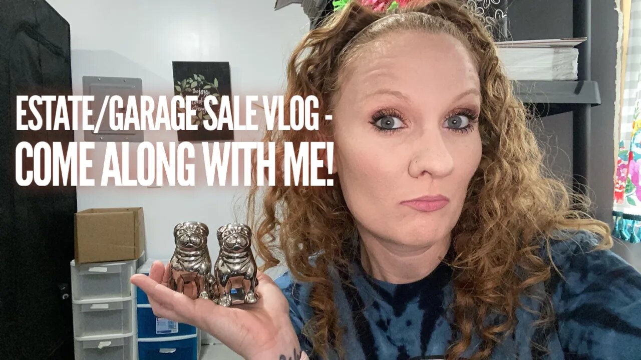 Estate/Garage Sale Vlog - Come Along With Me!