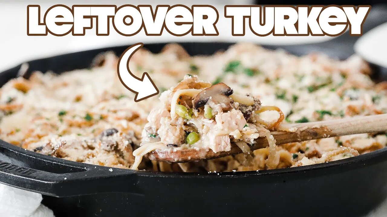 Easy Leftover Turkey Tetrazzini Recipe