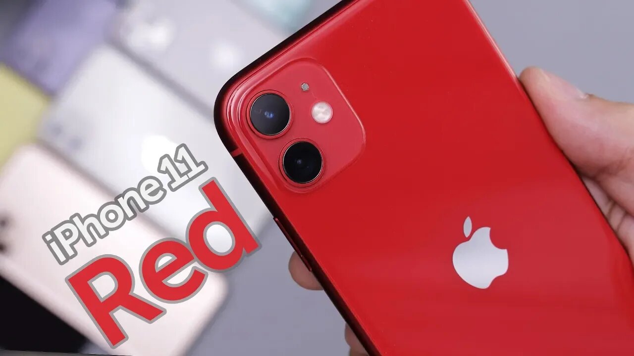 Red iPhone 11 Unboxing & First Impressions!
