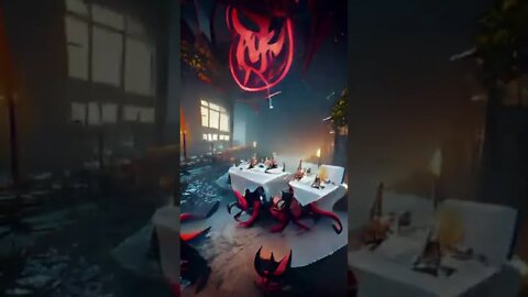the dinner - artwork #shorts #animation #art #anime #painting