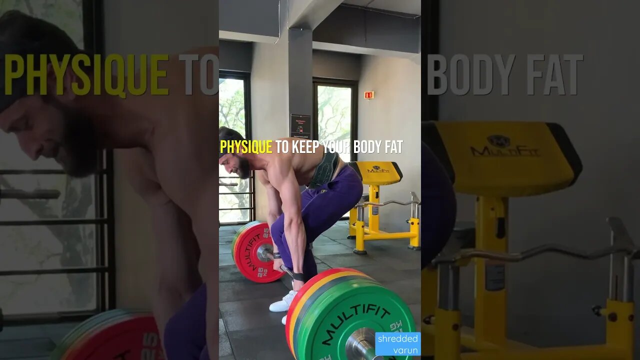 180KG DEADLIFT : 2 basic principles of fitness #shorts #youtubeshorts