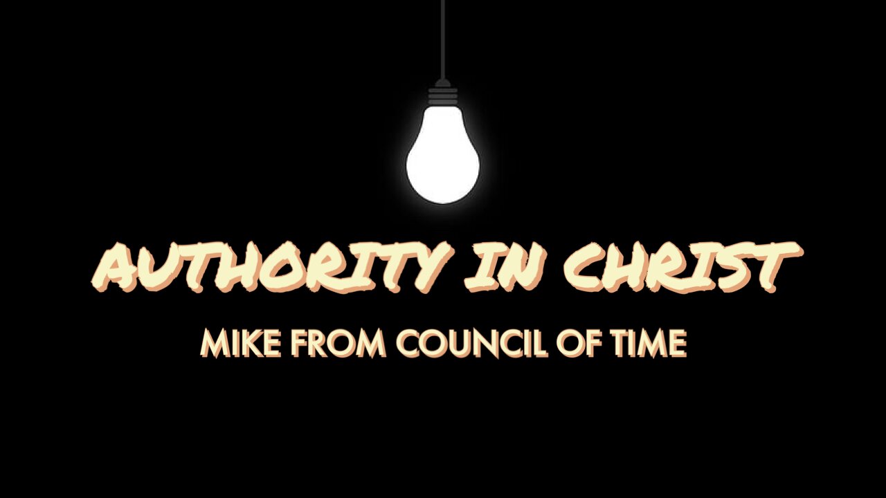 Mike From COT - Authority In Christ - 9/5/23